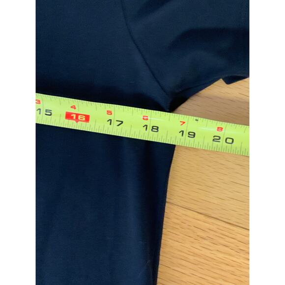 Soft Surroundings longer pima cotton Black Tee size medium - Picture 6 of 6